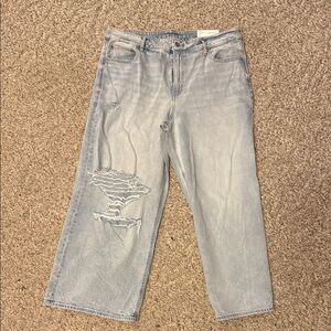 American Eagle High Waisted Baggy Jeans